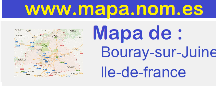 mapa de  Bouray-sur-Juine
