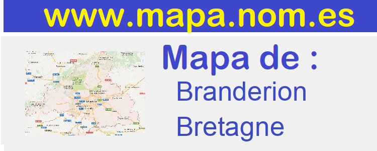 mapa de  Branderion