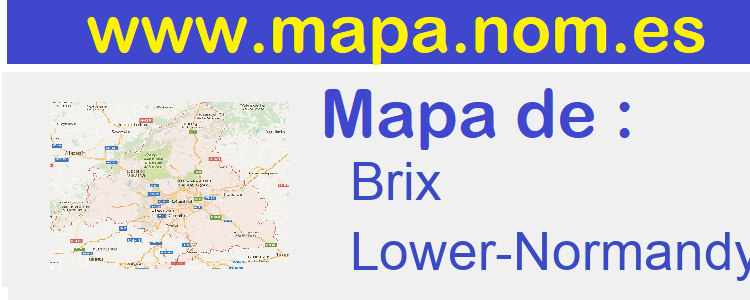 mapa de  Brix