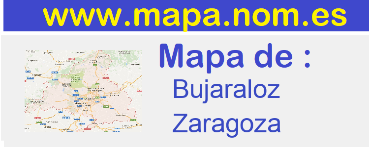 mapa de  Bujaraloz