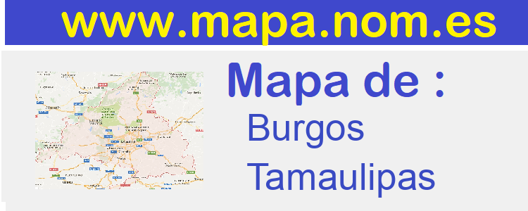 mapa de  Burgos