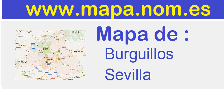 mapa de  Burguillos