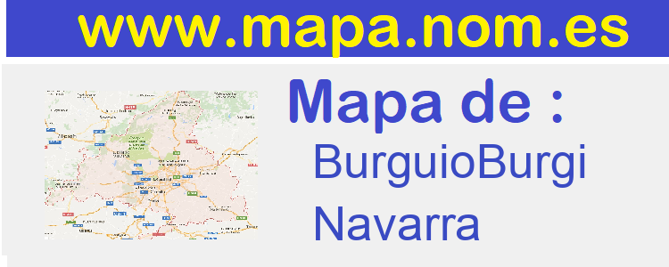 mapa de  BurguioBurgi