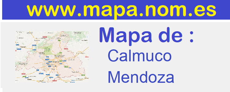 mapa de  Calmuco