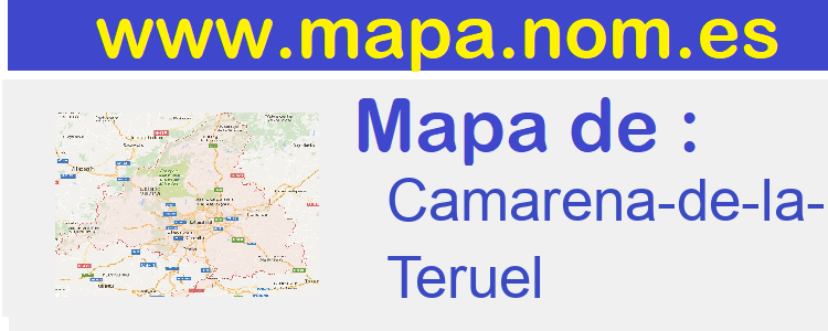 mapa de  Camarena-de-la-Sierra