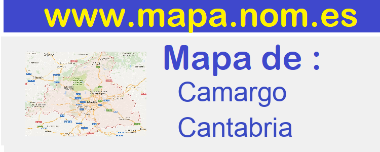 mapa de  Camargo