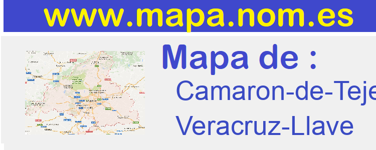 mapa de  Camaron-de-Tejeda