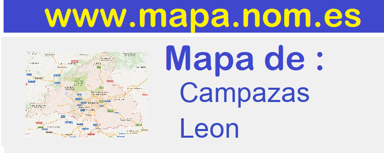 mapa de  Campazas