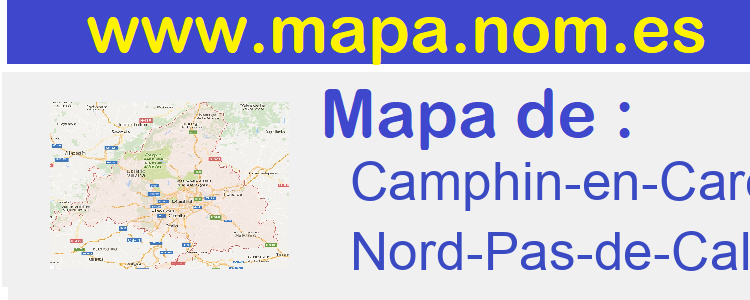 mapa de  Camphin-en-Carembault