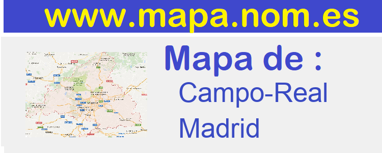 mapa de  Campo-Real