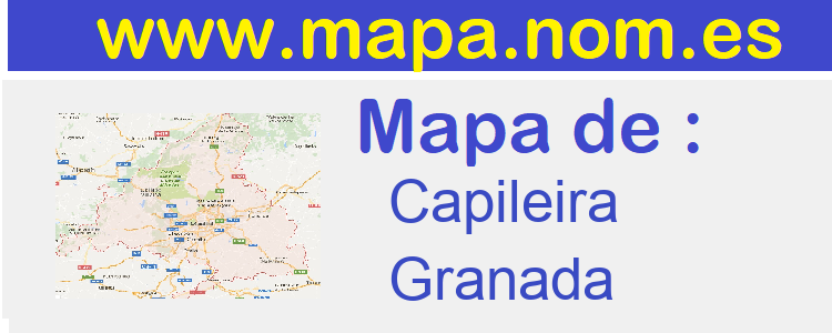 mapa de  Capileira