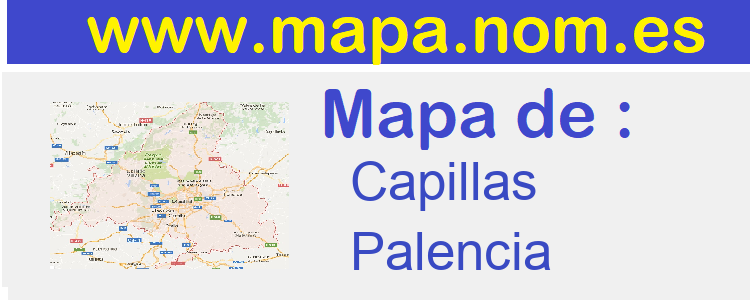 mapa de  Capillas