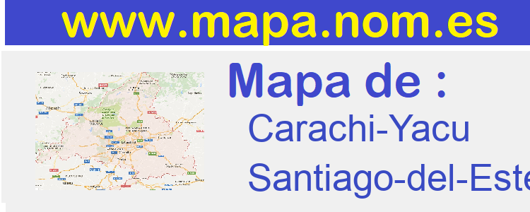 mapa de  Carachi-Yacu