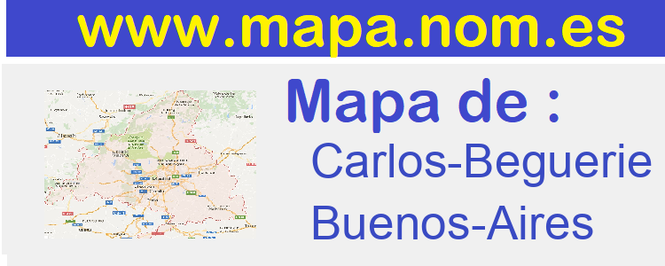 mapa de  Carlos-Beguerie