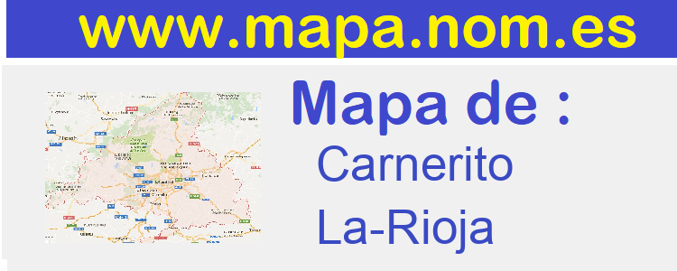 mapa de  Carnerito
