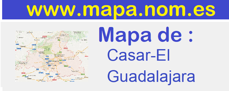 mapa de  Casar-El