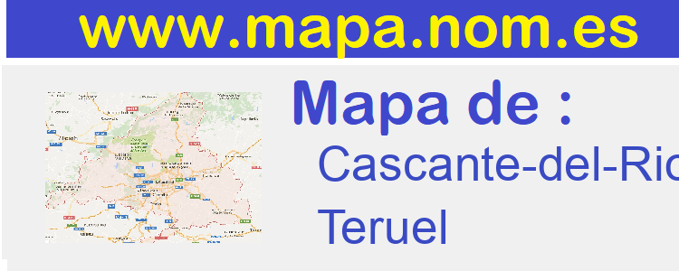 mapa de  Cascante-del-Rio