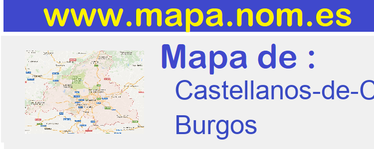 mapa de  Castellanos-de-Castro