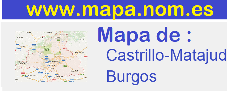 mapa de  Castrillo-Matajudios