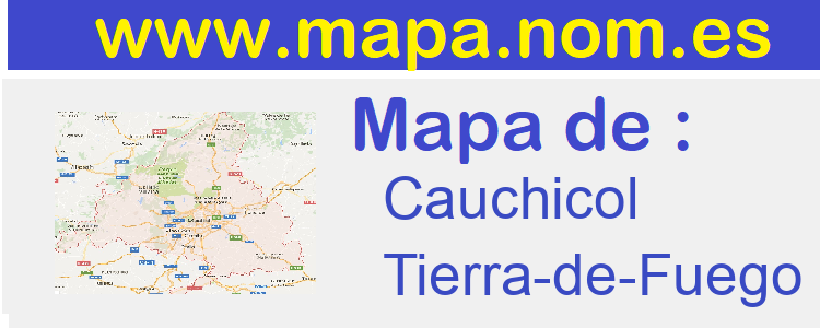 mapa de  Cauchicol