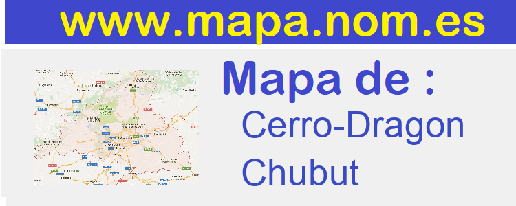 mapa de  Cerro-Dragon