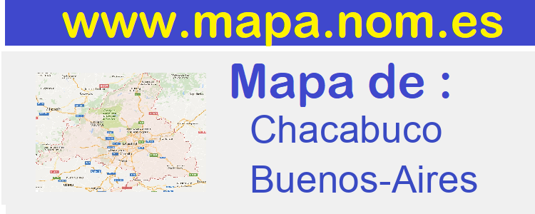 mapa de  Chacabuco