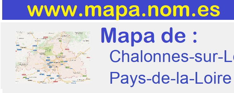 mapa de  Chalonnes-sur-Loire