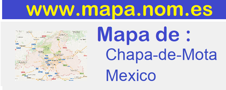 mapa de  Chapa-de-Mota