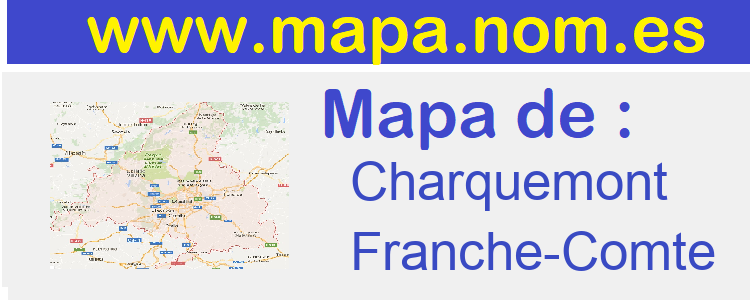 mapa de  Charquemont