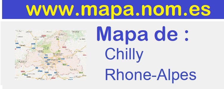 mapa de  Chilly