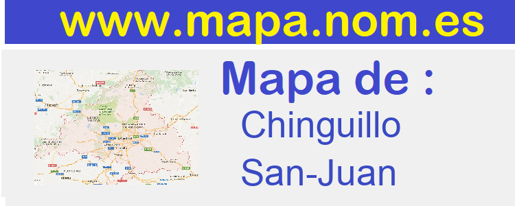 mapa de  Chinguillo
