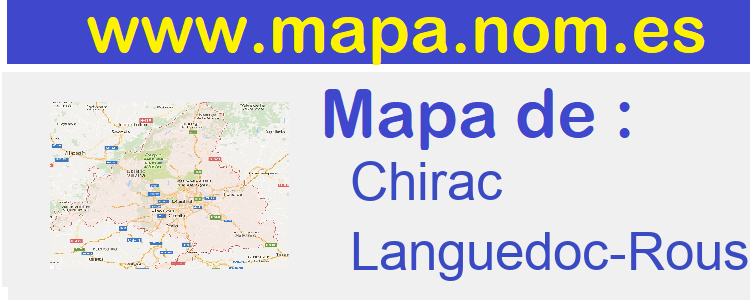 mapa de  Chirac