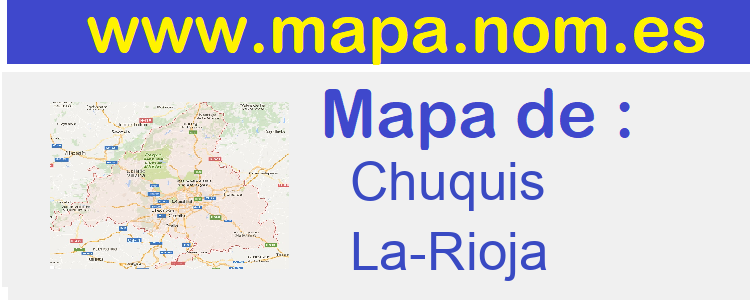 mapa de  Chuquis