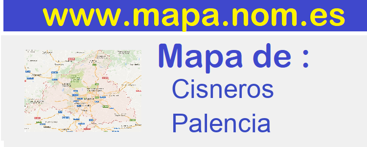mapa de  Cisneros