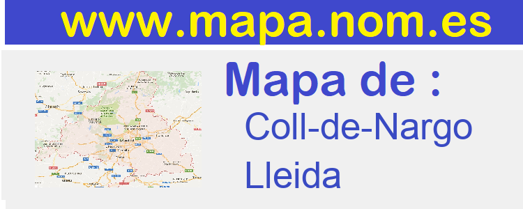 mapa de  Coll-de-Nargo