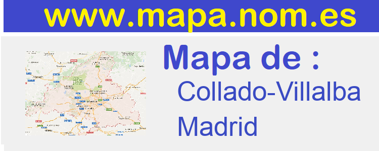 mapa de  Collado-Villalba