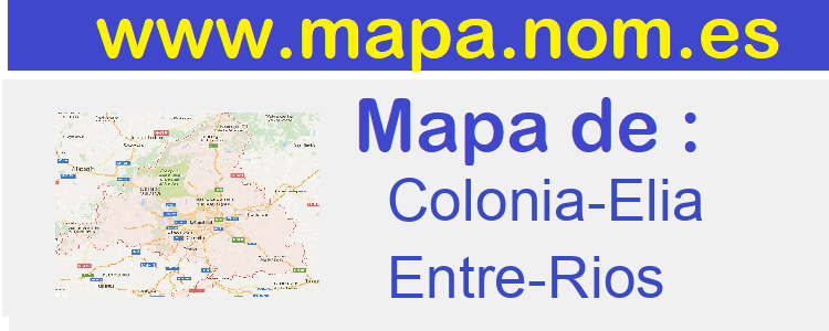 mapa de  Colonia-Elia