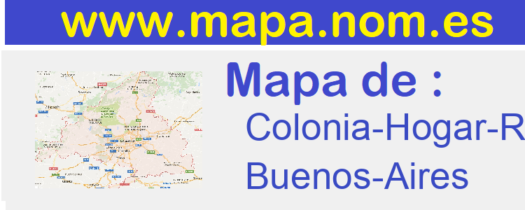 mapa de  Colonia-Hogar-Ricardo-Gutierrez
