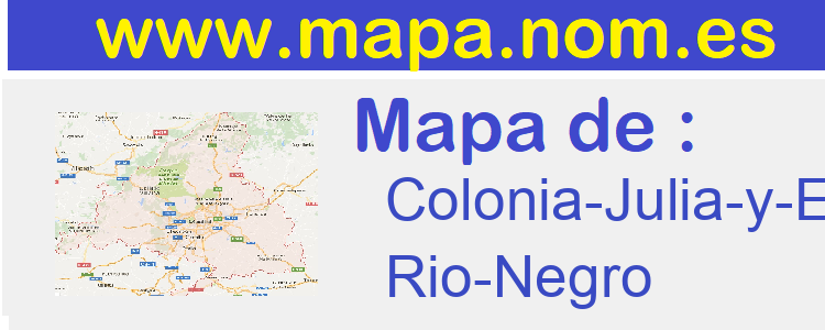 mapa de  Colonia-Julia-y-Echarren