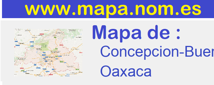 mapa de  Concepcion-Buenavista