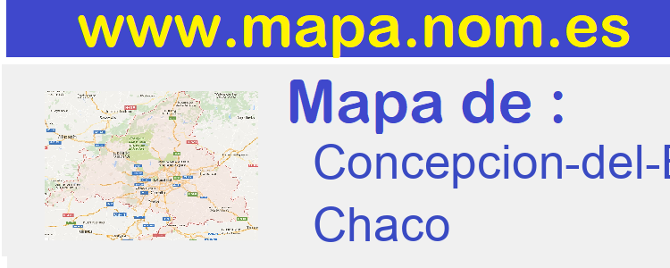 mapa de  Concepcion-del-Bermejo