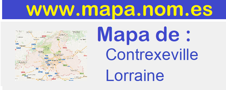 mapa de  Contrexeville
