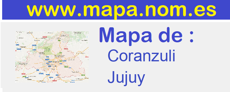 mapa de  Coranzuli