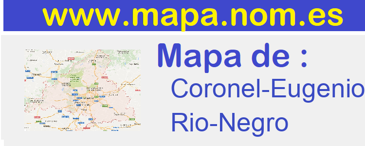 mapa de  Coronel-Eugenio-del-Busto