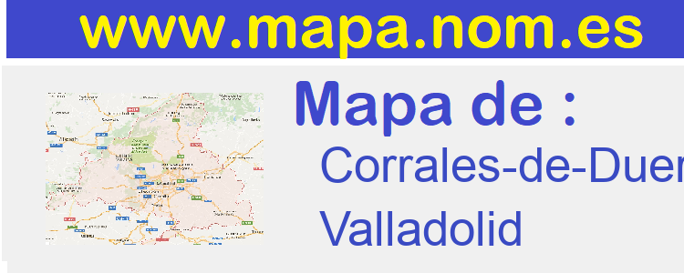 mapa de  Corrales-de-Duero