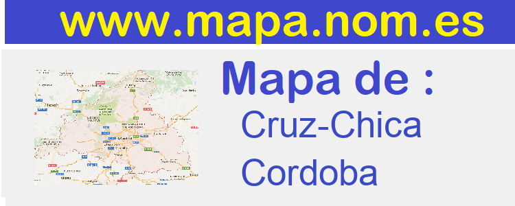 mapa de  Cruz-Chica