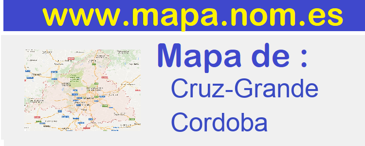mapa de  Cruz-Grande