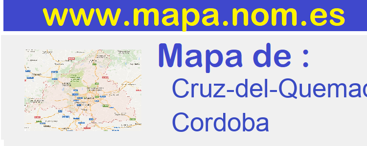 mapa de  Cruz-del-Quemado