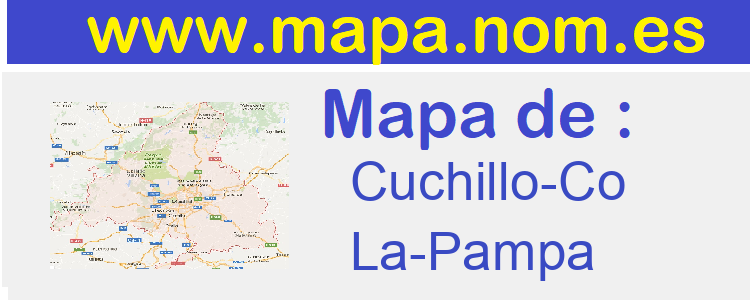 mapa de  Cuchillo-Co