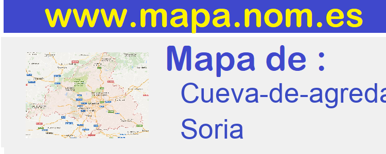 mapa de  Cueva-de-agreda